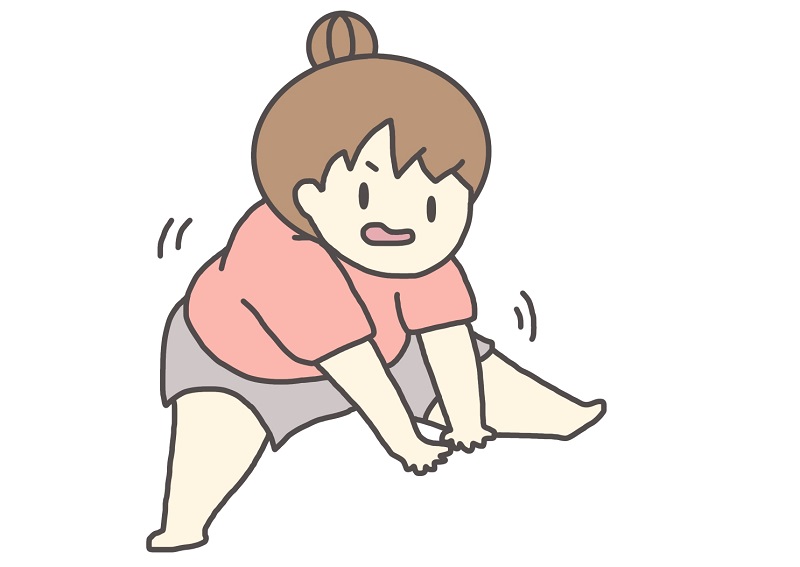 ストレッチでは股関節に近い場所が伸ばせない