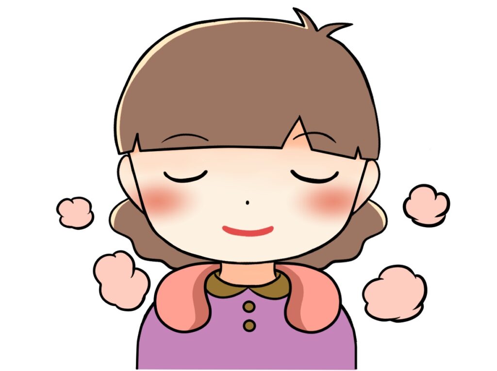 鈍い痛みの場合は温める