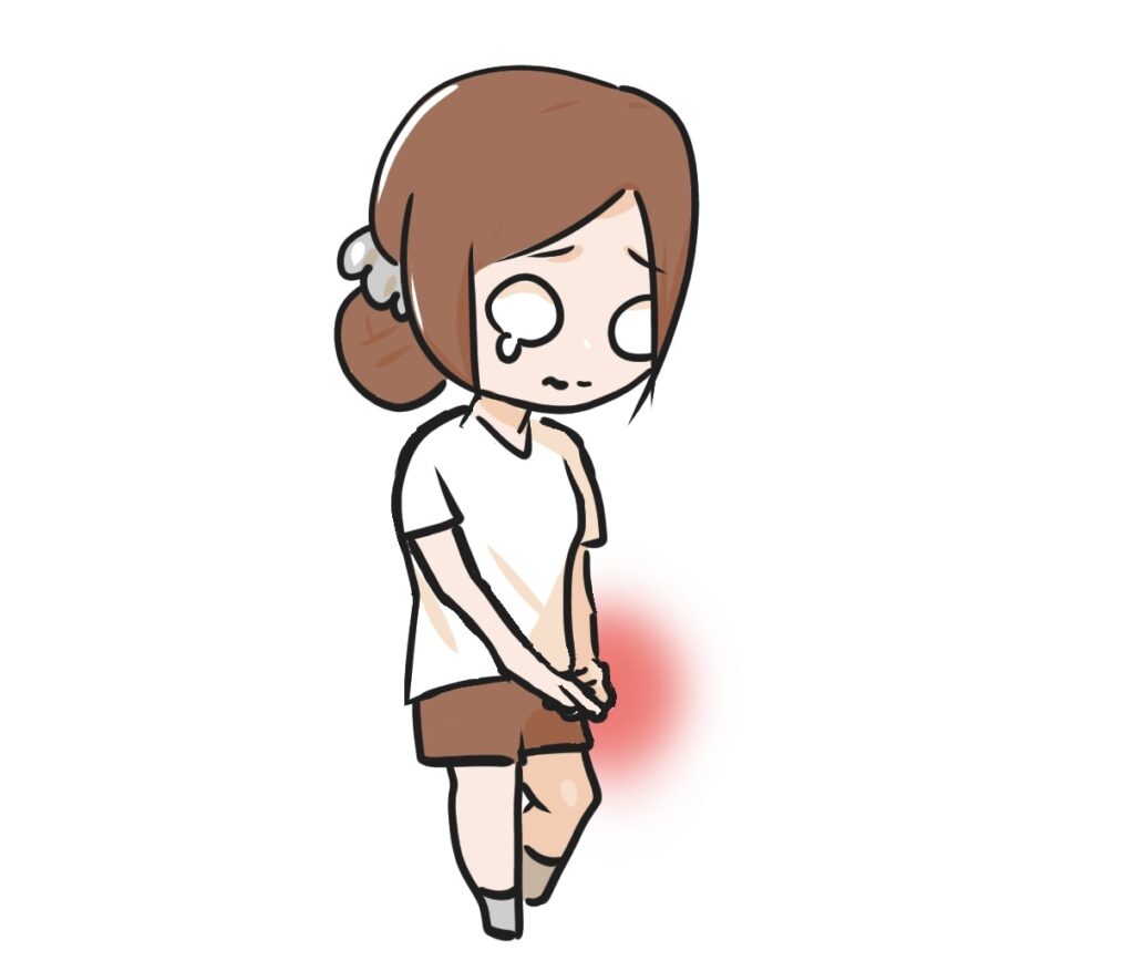 関連する筋膜を緩めないとすぐ元に戻る