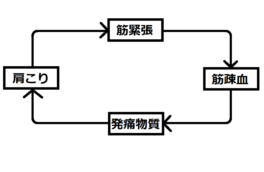 肩こりが発生するメカニズム