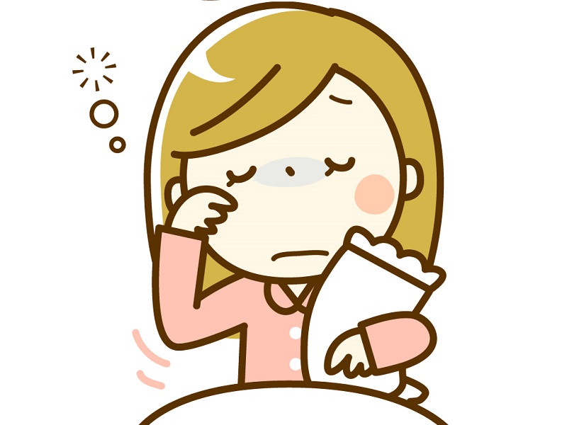 睡眠の質の低下