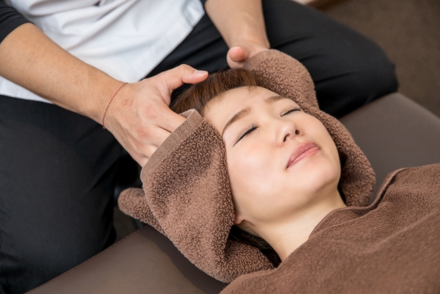 整体　施術　頭痛　仙川