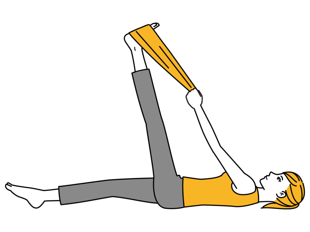 ハムストリングスのストレッチ