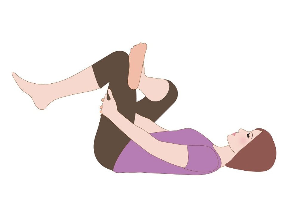 お尻のストレッチ