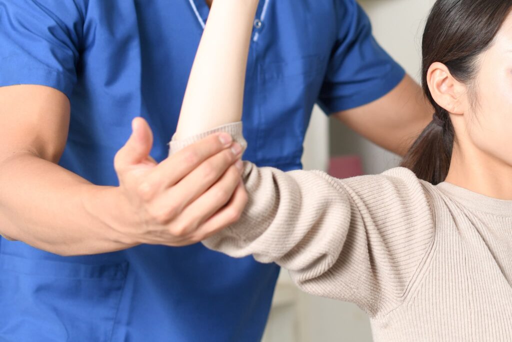 整体 in せんがわの四十肩・五十肩へのアプローチ方法